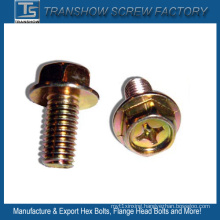 M10X16 Cross Recess Flange Bolts